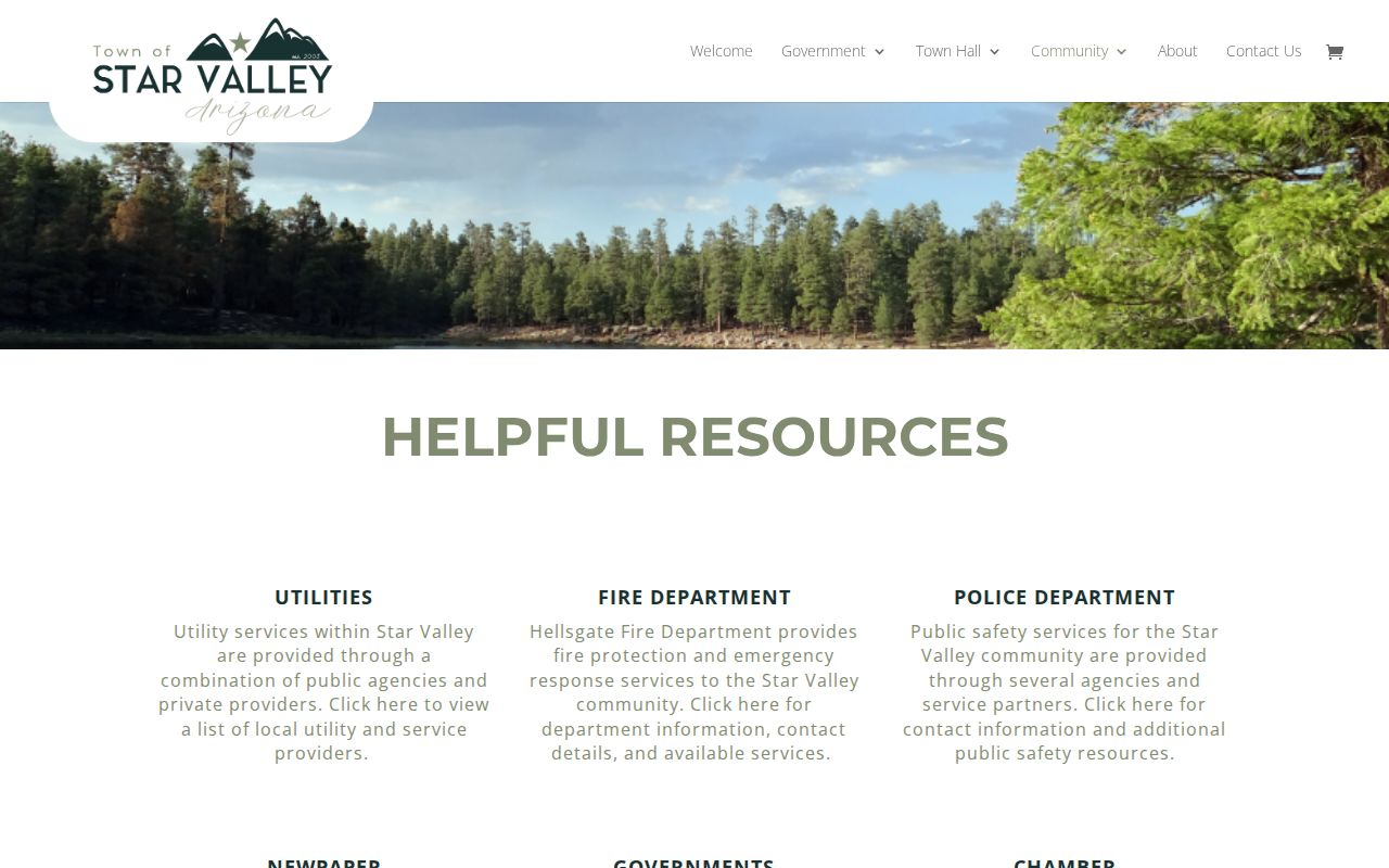 Star Valley official police service source for arrest records and Gila County bookings